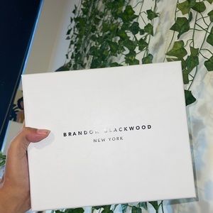 Brandon Blackwood Mini Kendrick Trunk | Purple Suede w/ Gold Hardware